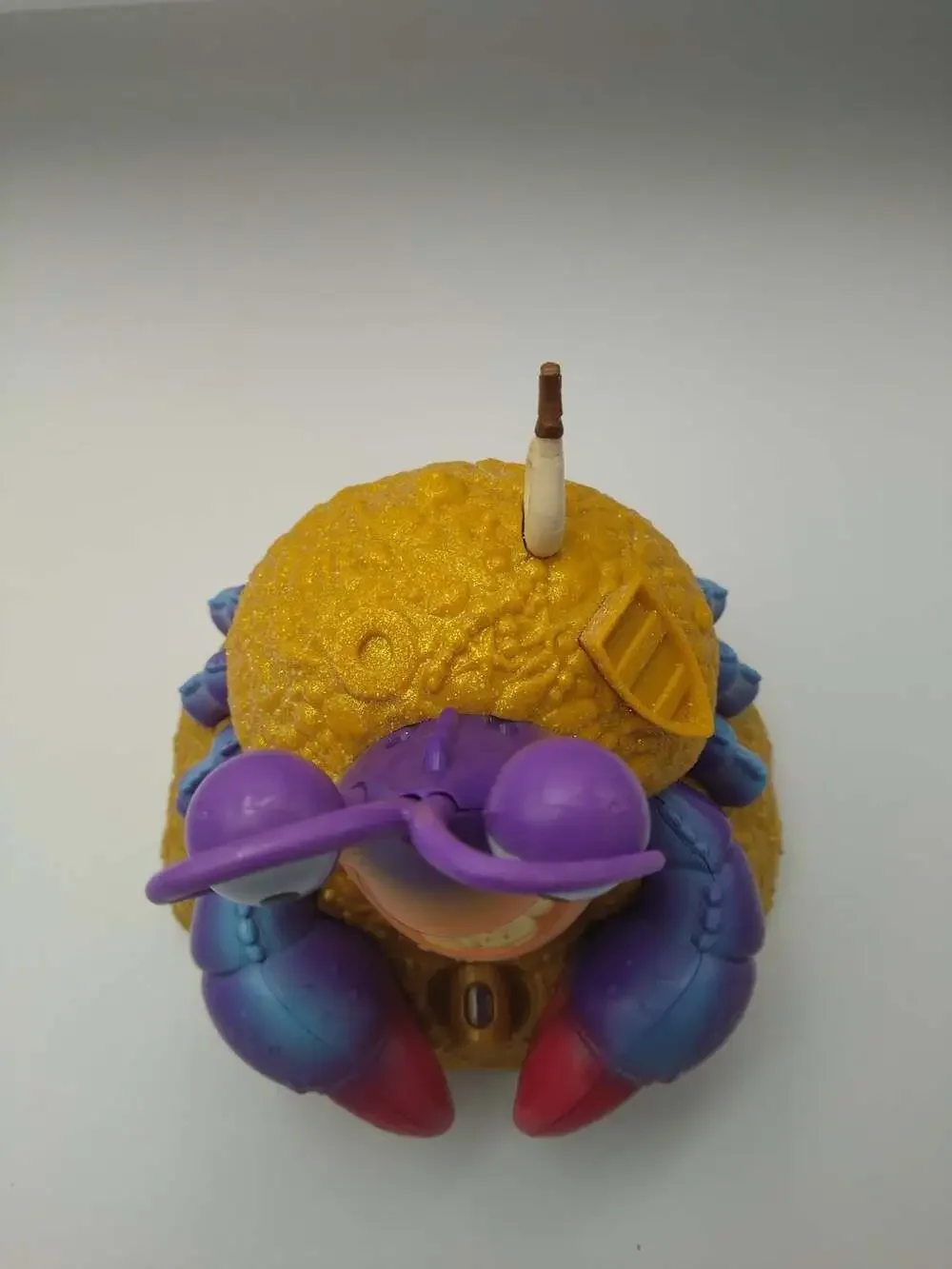 Disney Moana Tamatoa Musical Jewelry Box Crab Tested works great!